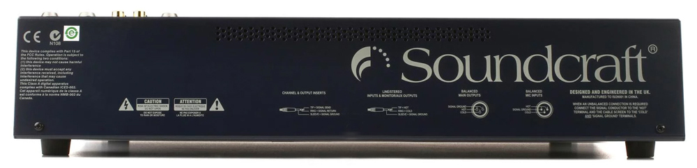 میکسر صدا ساند کرافت مدل EFX12 2 میکسر صدا ساند کرافت مدل EFX12