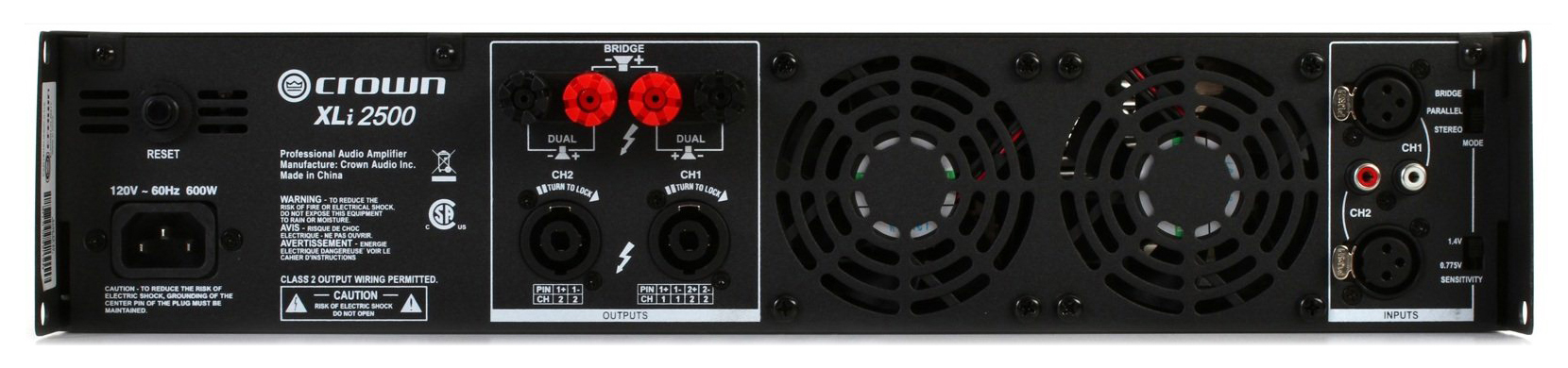 پاور آمپلی فایر کرون مدل XLi 2500 2 پاور آمپلی فایر کرون مدل XLi 2500