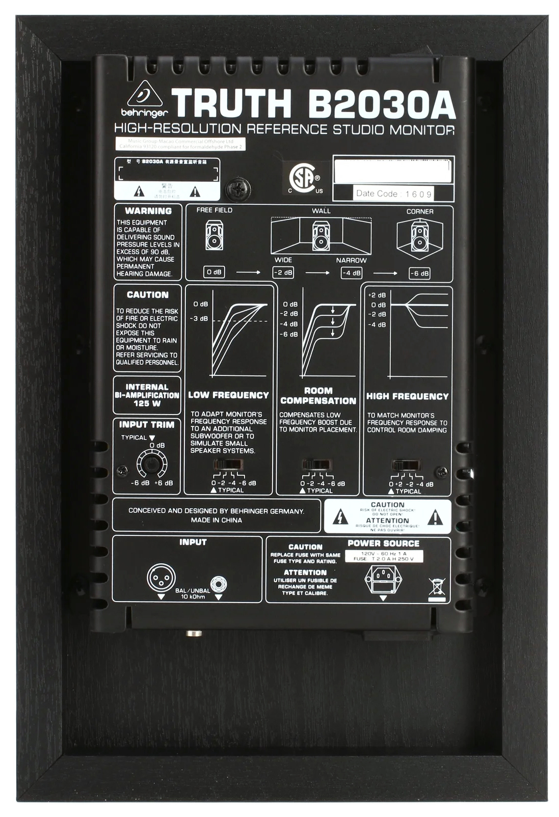 اسپیکر مانیتورینگ استودیویی بهرینگر مدل Truth B2030A 2 اسپیکر مانیتورینگ استودیویی بهرینگر مدل Truth B2030A