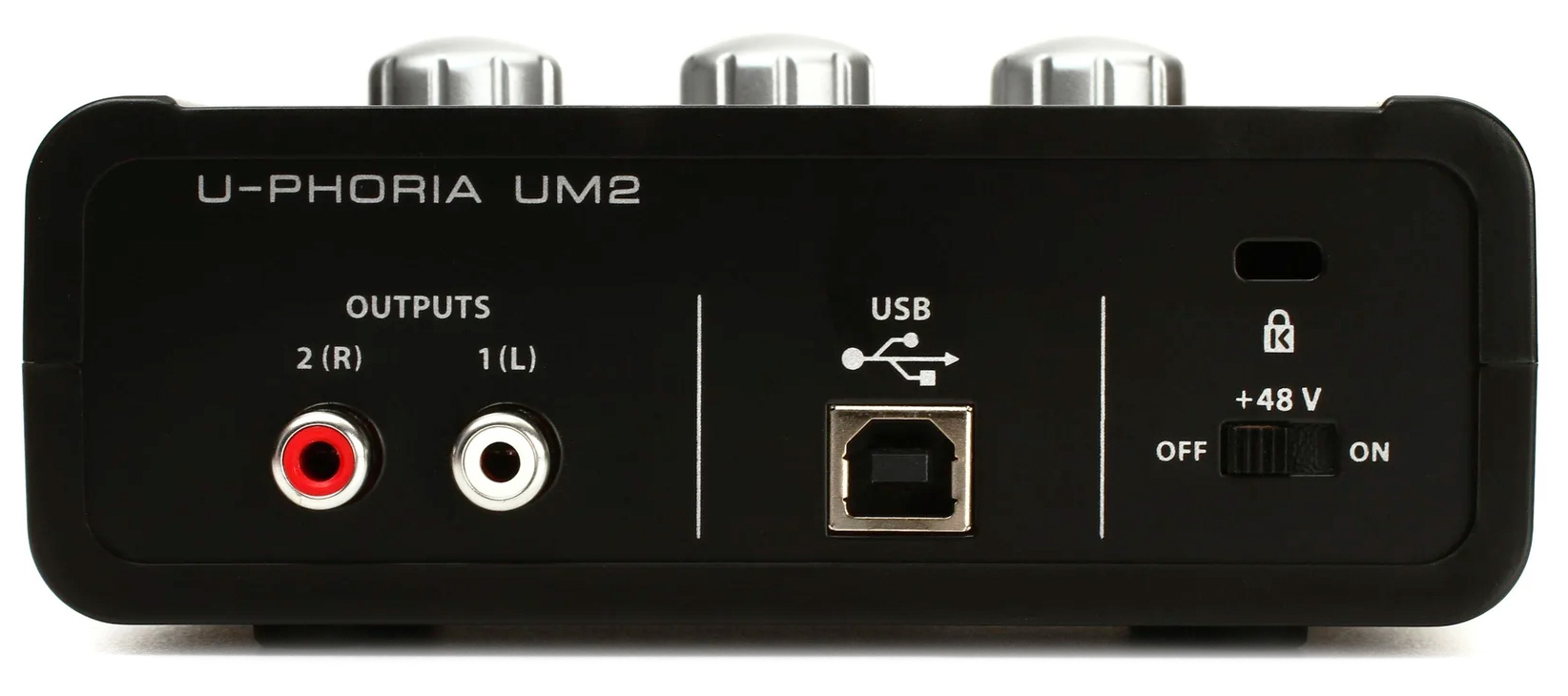 کارت صدا یو اس بی بهرینگر مدل U-Phoria UM2 3 کارت صدا یو اس بی بهرینگر مدل U-Phoria UM2