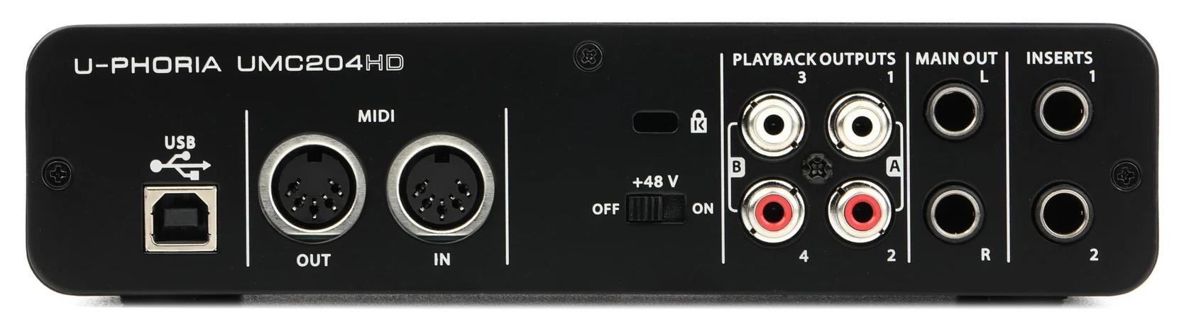 کارت صدا یو اس بی بهرینگر مدل U-Phoria UMC204HD 