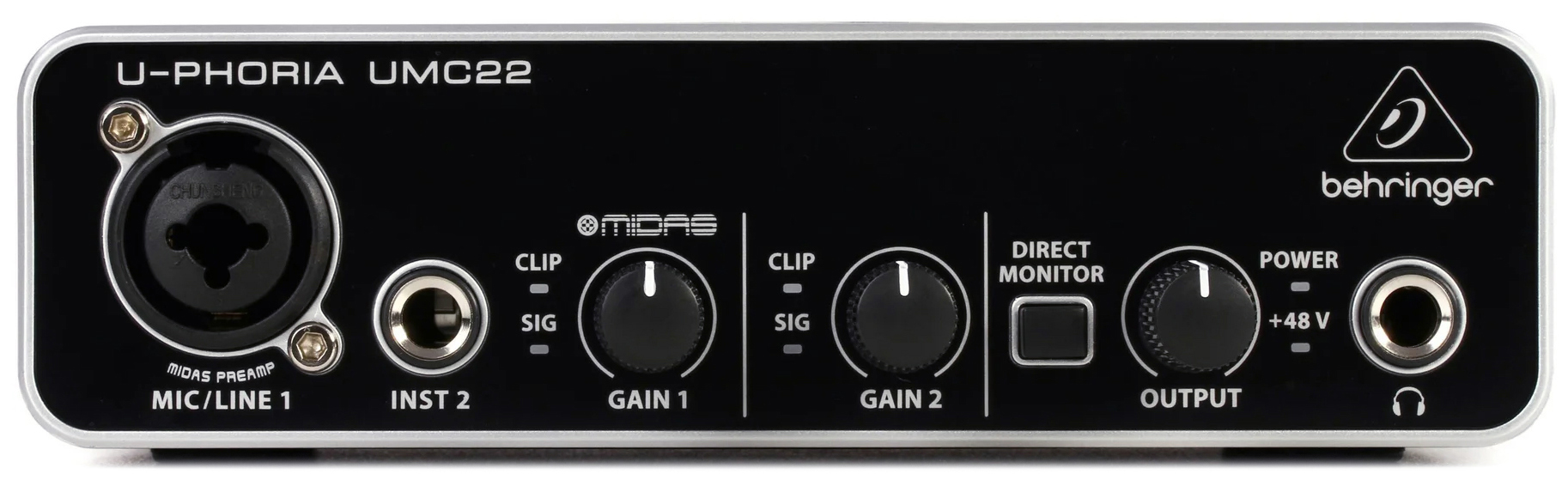 کارت صدا یو اس بی بهرینگر مدل U-Phoria UMC22 