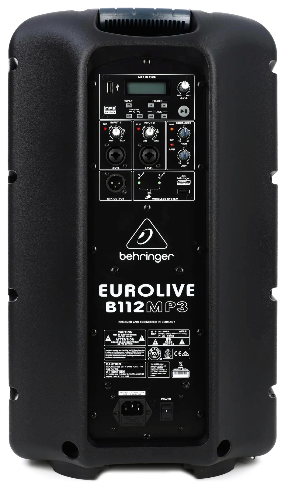 باند اکتیو بهرینگر مدل B112MP3 2 باند اکتیو بهرینگر مدل B112MP3