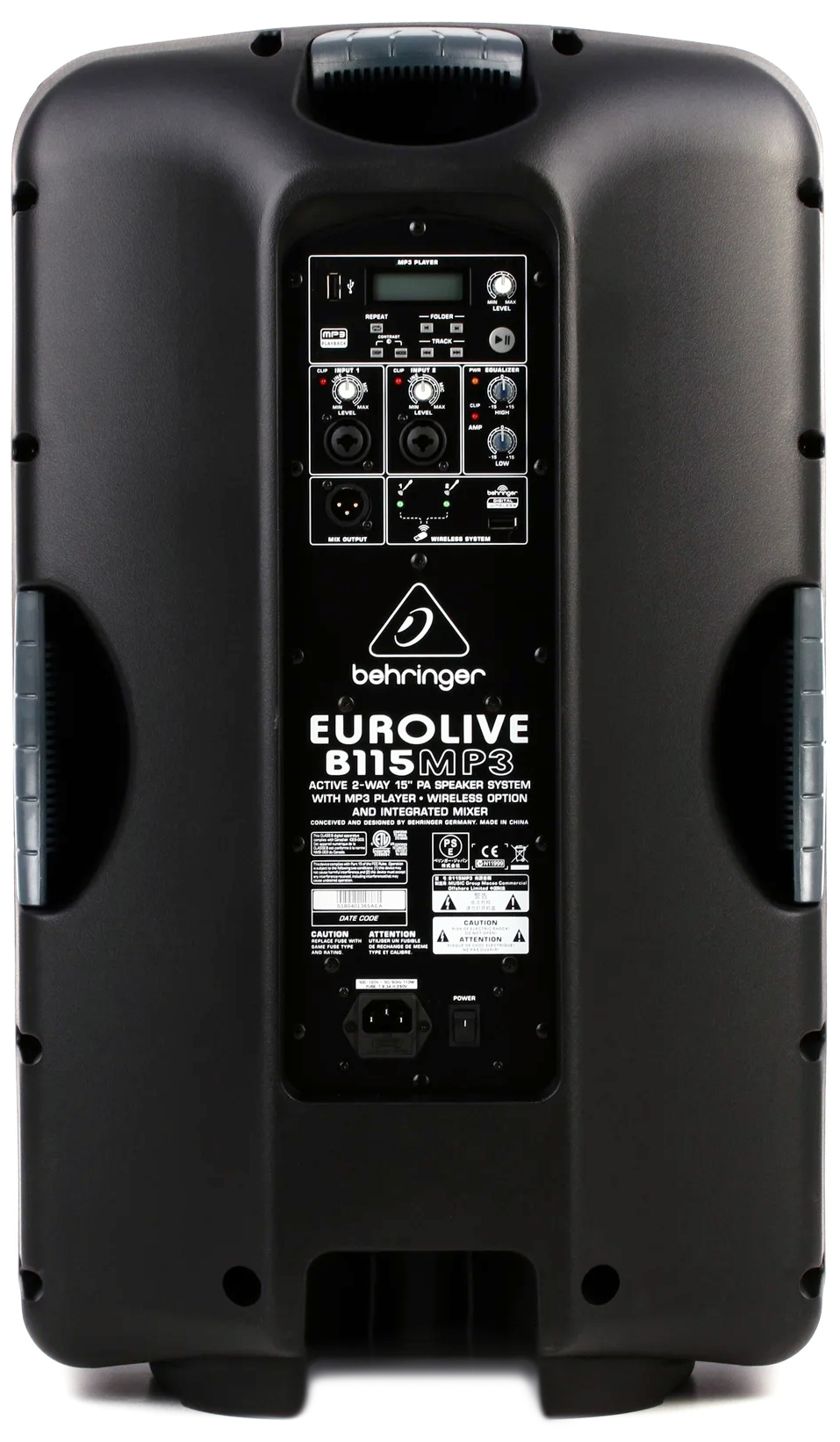 باند اکتیو بهرینگر مدل B115MP3 2 باند اکتیو بهرینگر مدل B115MP3