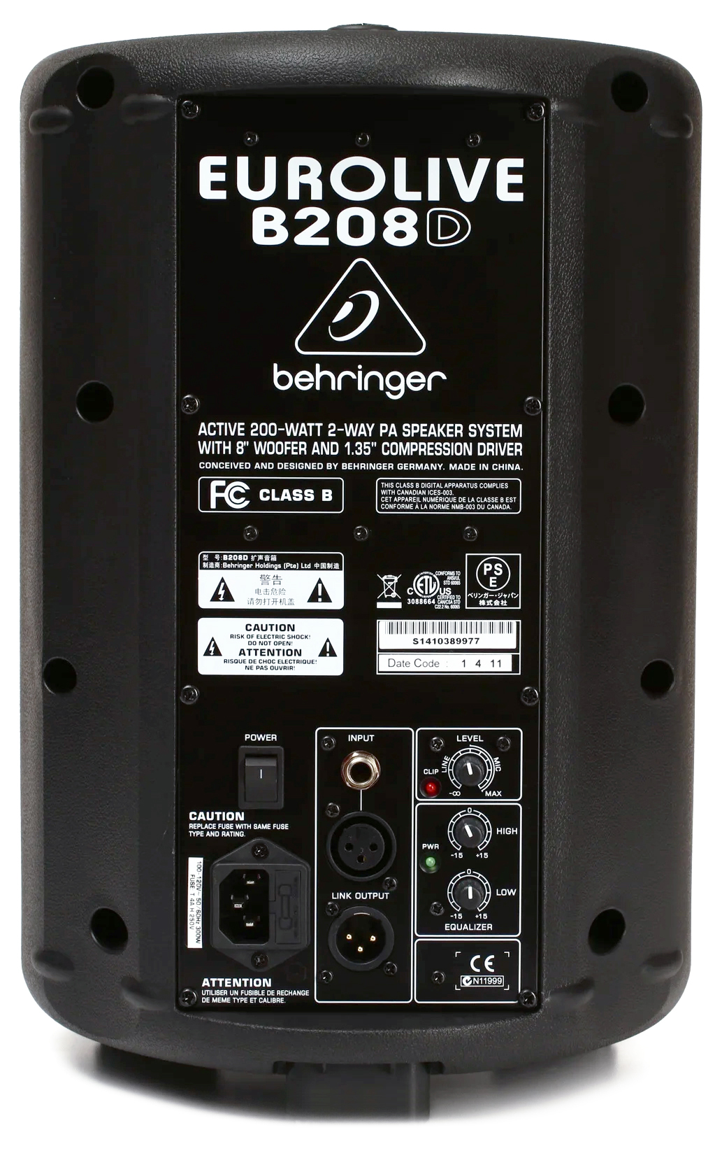 باند اکتیو بهرینگر مدل B208D 2 باند اکتیو بهرینگر مدل B208D