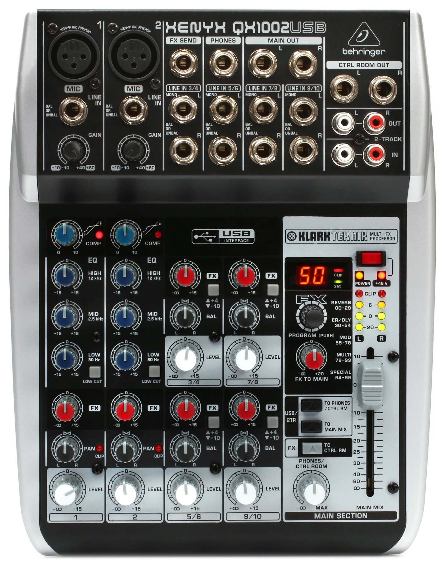 میکسر صدا بهرینگر مدل Xenyx QX1002USB