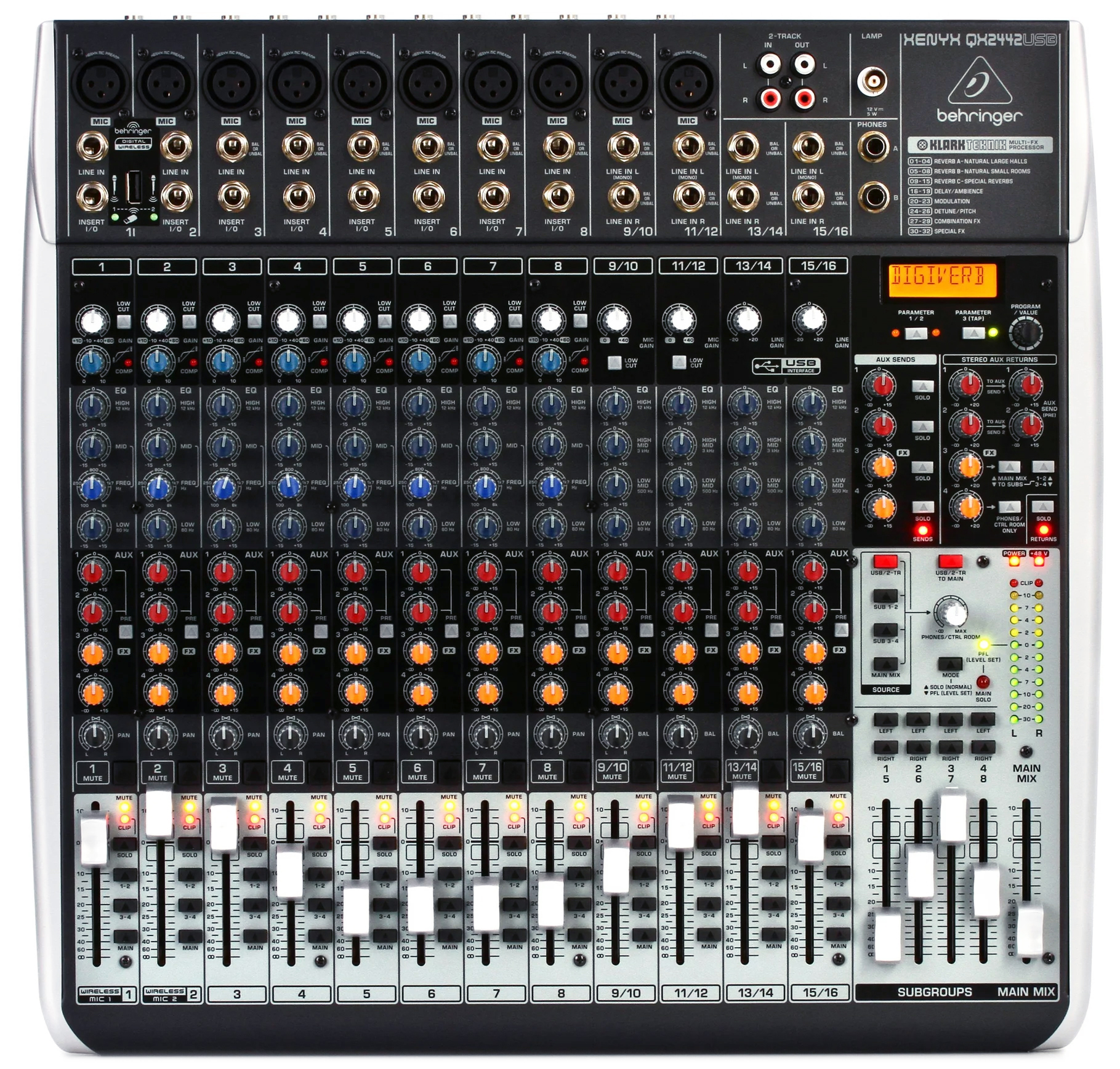 میکسر صدا بهرینگر مدل Xenyx QX2442USB 