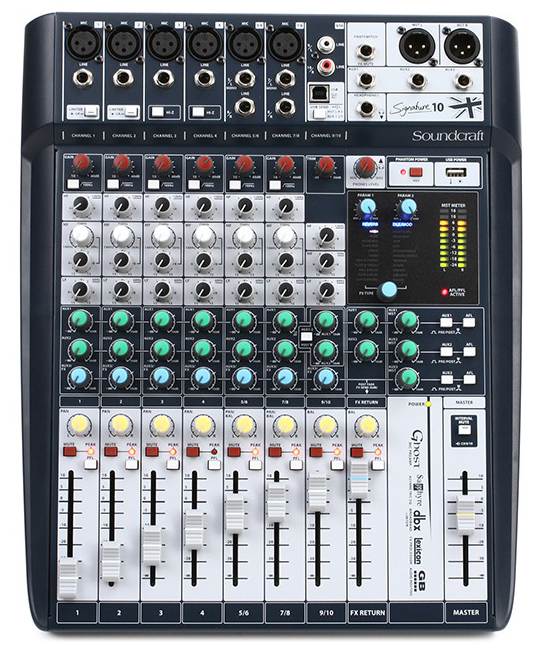 میکسر صدا ساند کرافت مدل Signature 10 