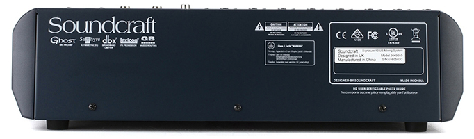 میکسر صدا ساند کرافت مدل Signature 12 2 میکسر صدا ساند کرافت مدل Signature 12