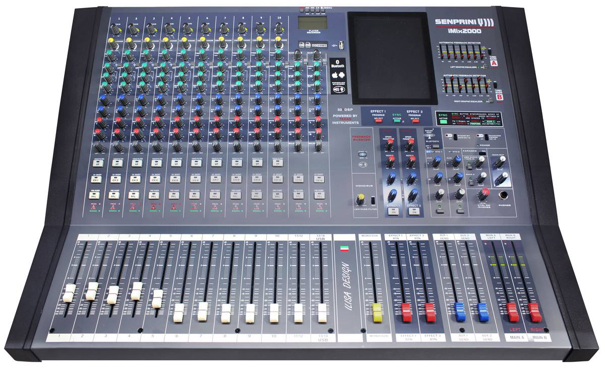 پاور میکسر اکو آمپلی فایر اکو چنگ آی ام آی ایکس iMix 2000