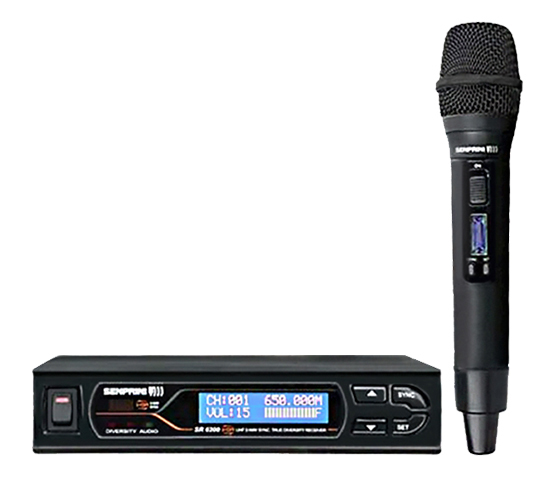 میکروفون بیسیم دستی اکو چنگ مدل SR-6200HT 1 میکروفون بیسیم دستی اکو چنگ مدل SR-6200HT