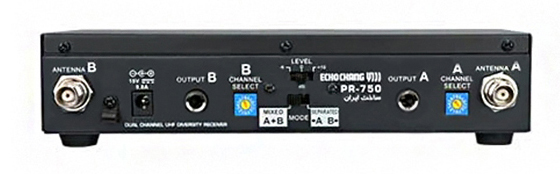 میکروفون بیسیم دستی و یقه ای اکو چنگ مدل PR-750ML 2 میکروفون بیسیم دستی و یقه ای اکو چنگ مدل PR-750ML