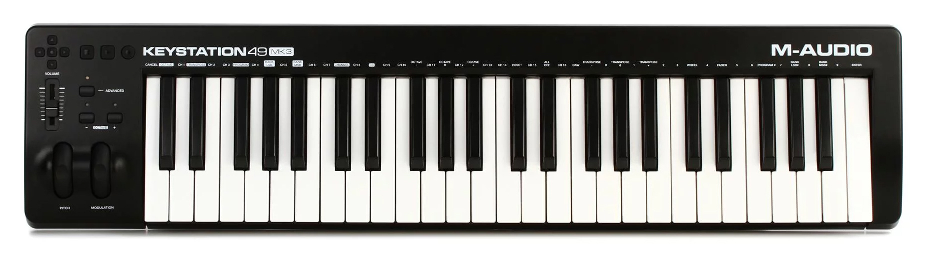 میدی کیبورد کنترلر ام آدیو Keystation 49 MK3 1 میدی کیبورد کنترلر ام آدیو Keystation 49 MK3