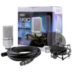 میکروفون استودیویی ام ایکس ال مدل 990 Complete Silver 1