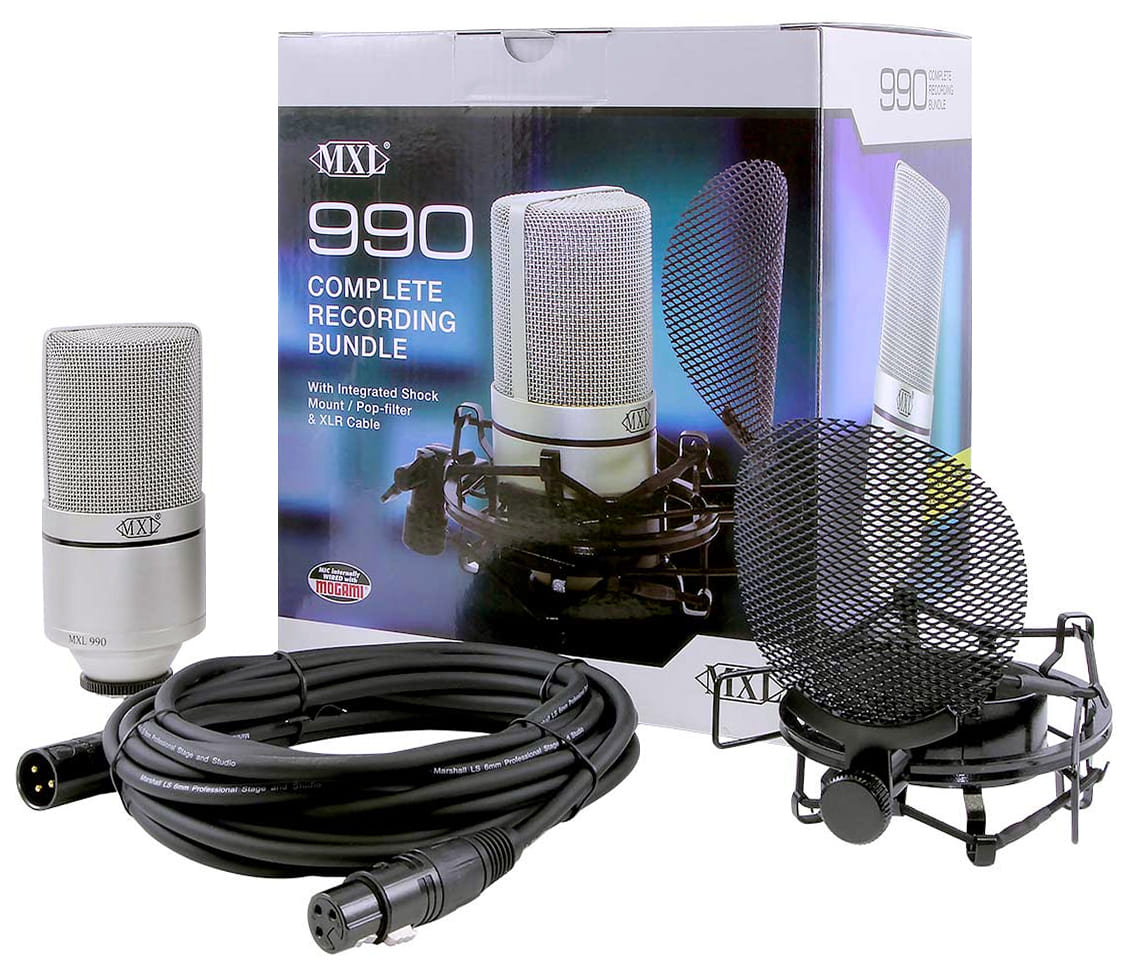 میکروفون استودیویی ام ایکس ال مدل 990 Complete 