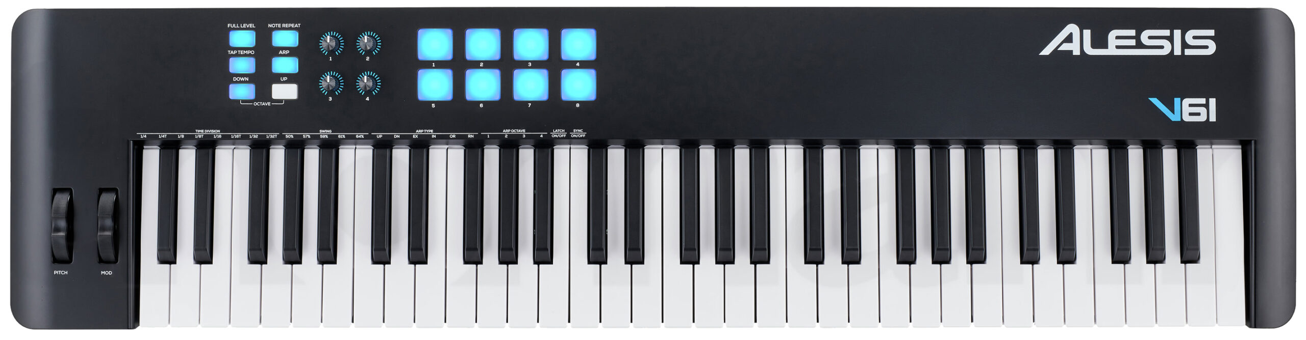 میدی کیبورد کنترلر السیس مدل V61 MKII