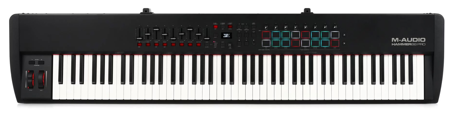 میدی کیبورد کنترلر ام آدیو مدل Hammer 88 Pro 1 میدی کیبورد کنترلر ام آدیو مدل Hammer 88 Pro