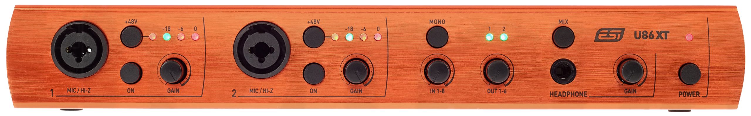 کارت صدا یو اس بی ای اس آی مدل U86 XT