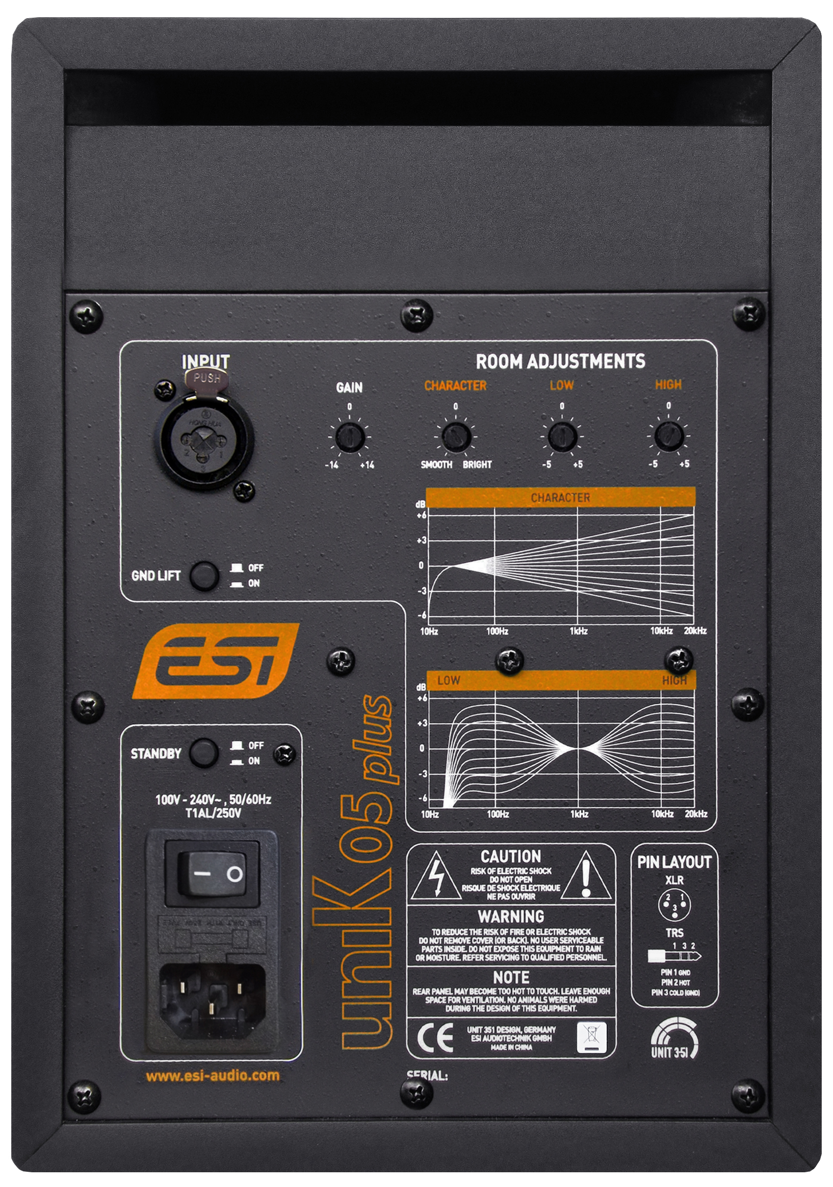 اسپیکر مانیتورینگ استودیویی ای اس آی مدل uniK 05 PLUS 2 اسپیکر مانیتورینگ استودیویی ای اس آی مدل uniK 05 PLUS