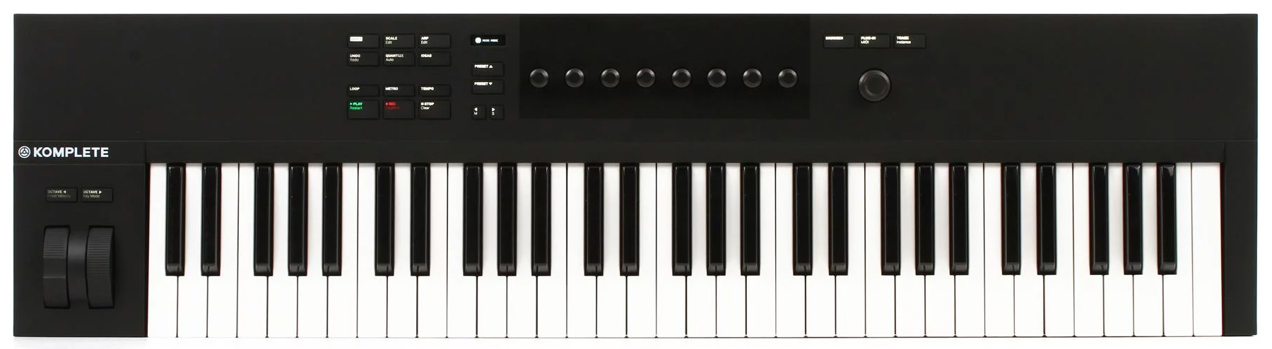 میدی کیبورد کنترلر نیتیو مدل Komplete Kontrol A61 1 میدی کیبورد کنترلر نیتیو مدل Komplete Kontrol A61