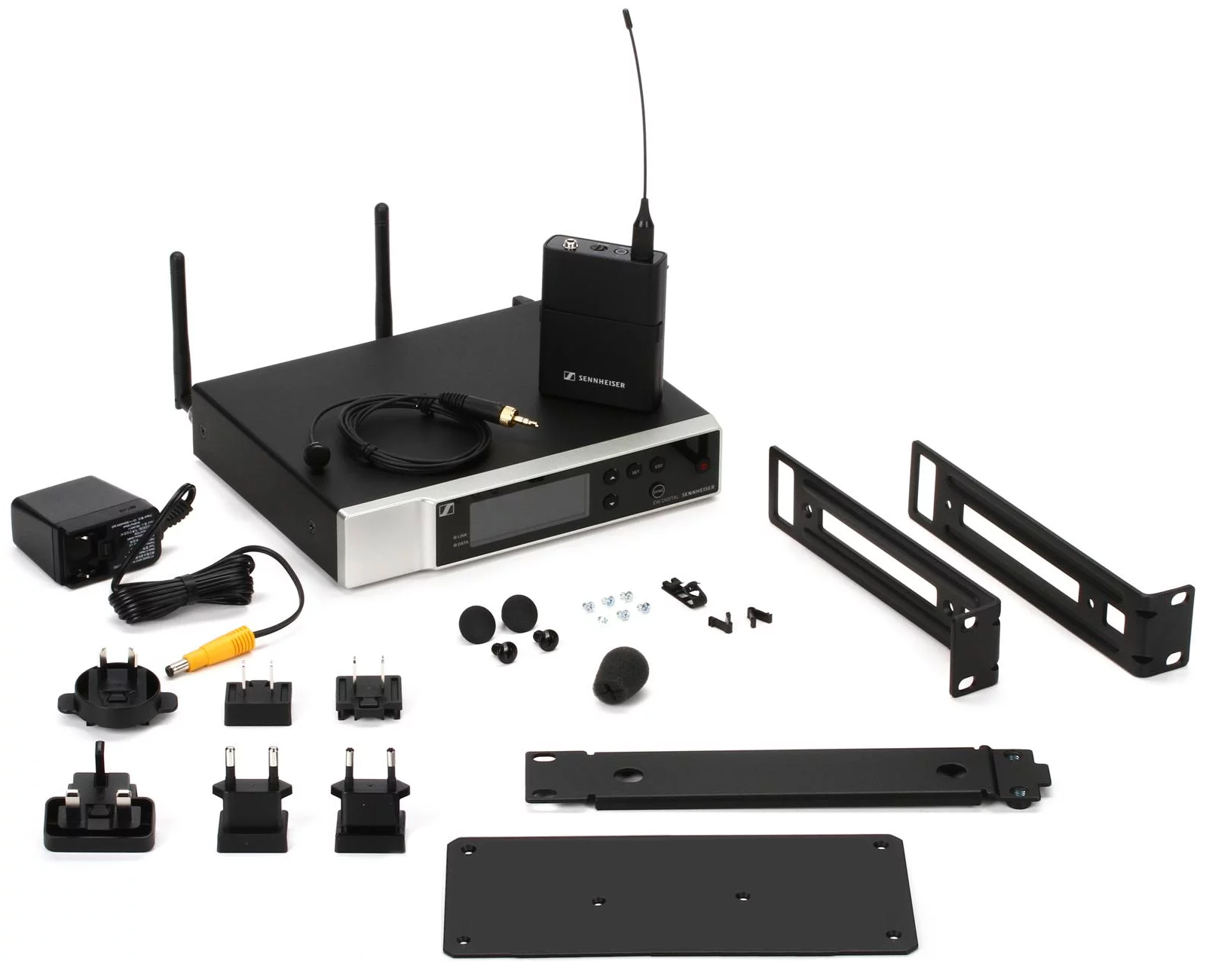 میکروفون بیسیم یقه ای سنهایزر مدل EW-D ME 4 Set 2 میکروفون بیسیم یقه ای سنهایزر مدل EW-D ME 4 Set