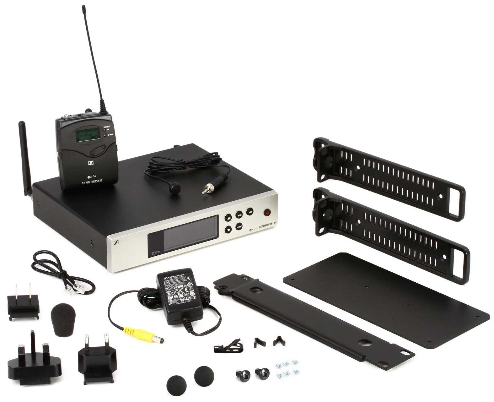 میکروفون بیسیم یقه ای سنهایزر مدل EW 100 G4-ME4