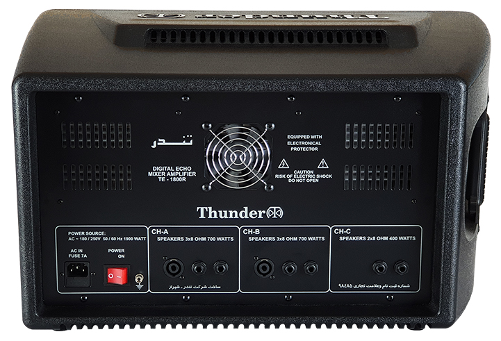 پاور میکسر تندر الکترونیک مدل TE-1800