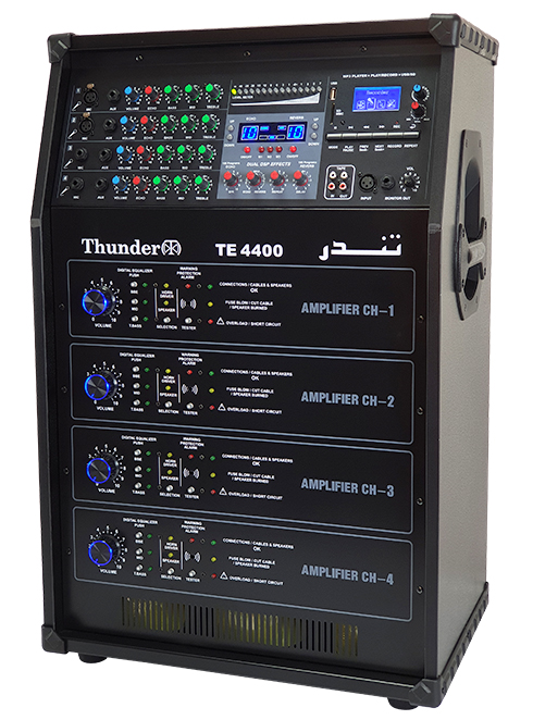 پاور میکسر تندر الکترونیک مدل TE-4400 1 پاور میکسر تندر الکترونیک مدل TE-4400