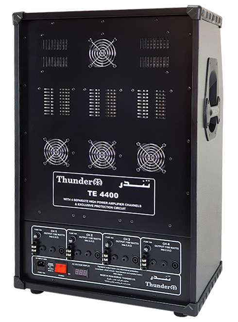 پاور میکسر تندر الکترونیک مدل TE-4400 2 پاور میکسر تندر الکترونیک مدل TE-4400