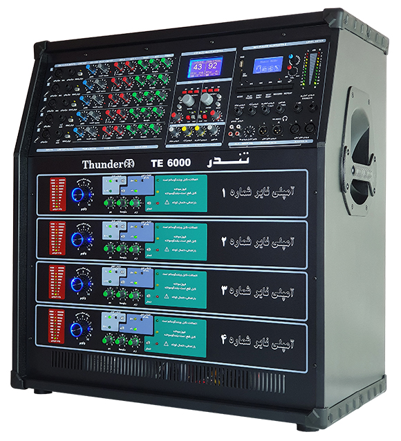 پاور میکسر تندر الکترونیک مدل TE-6000