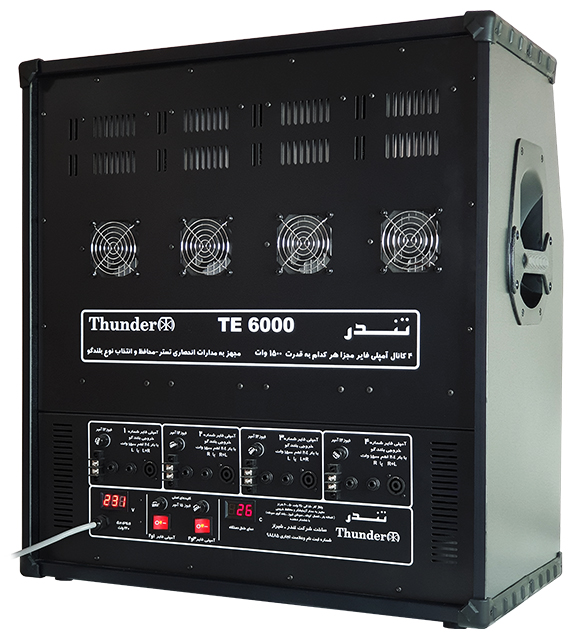پاور میکسر تندر الکترونیک مدل TE-6000