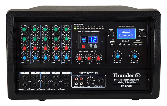 پاور میکسر تندر الکترونیک مدل TE-860