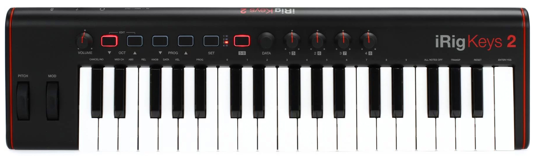 میدی کیبورد کنترلر آی کی مولتی مدیا مدل iRig Keys 2 1 میدی کیبورد کنترلر آی کی مولتی مدیا مدل iRig Keys 2