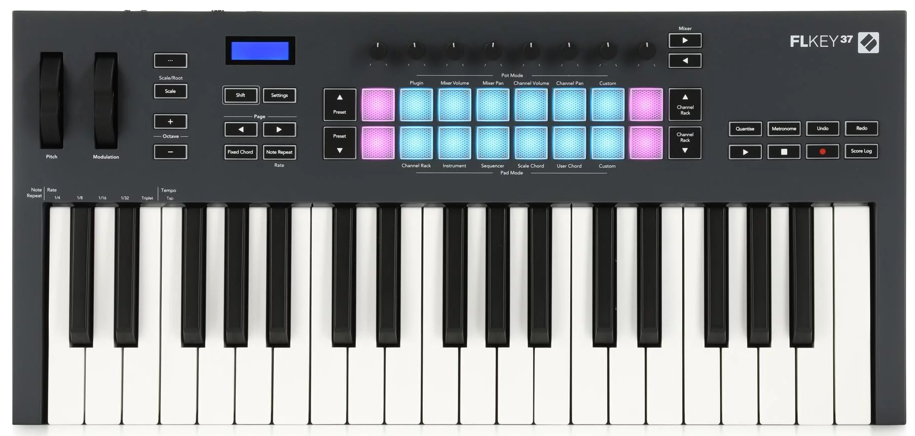 میدی کیبورد کنترلر نویشن مدل FLkey 37 1 میدی کیبورد کنترلر نویشن مدل FLkey 37