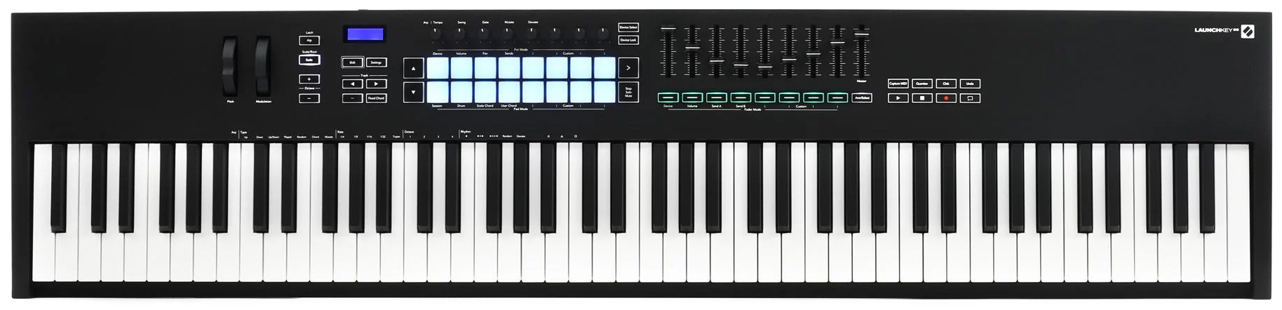 میدی کیبورد کنترلر نویشن مدل Launchkey 88 MK3 1 میدی کیبورد کنترلر نویشن مدل Launchkey 88 MK3