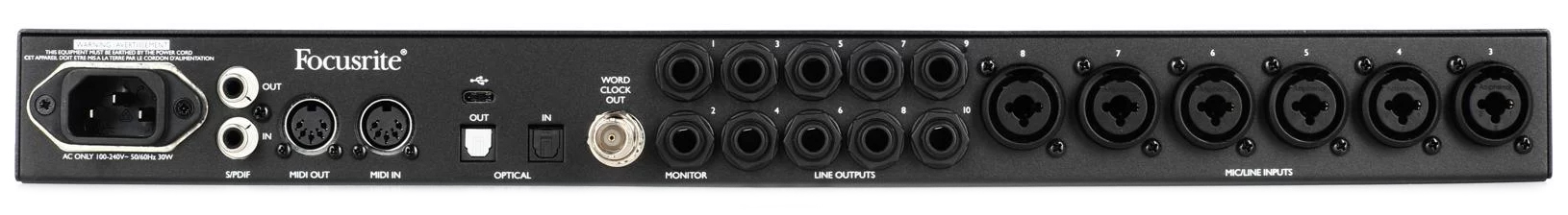 کارت صدا یو اس بی فوکوسرایت مدل Clarett+ 8Pre 2 کارت صدا یو اس بی فوکوسرایت مدل Clarett+ 8Pre