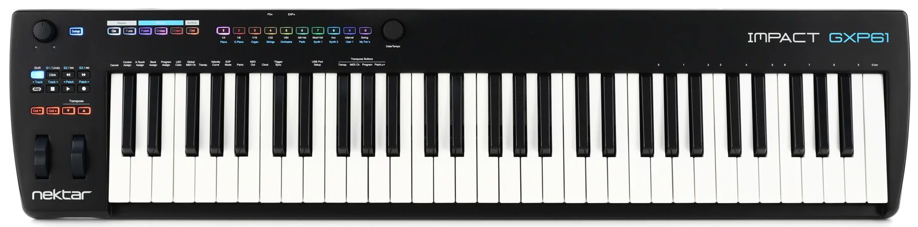 میدی کیبورد کنترلر نکتار مدل Impact GXP61