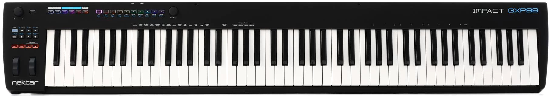 میدی کیبورد کنترلر نکتار مدل Impact GXP88 1 میدی کیبورد کنترلر نکتار مدل Impact GXP88