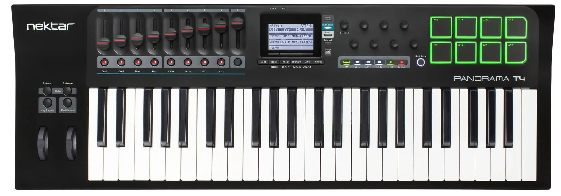 میدی کیبورد کنترلر نکتار مدل Panorama T4