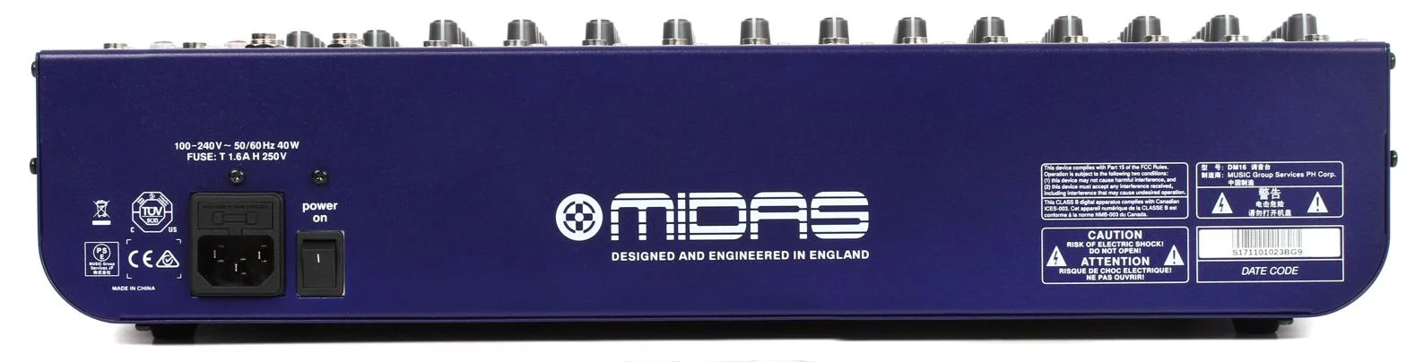 میکسر صدا مایداس مدل DM16