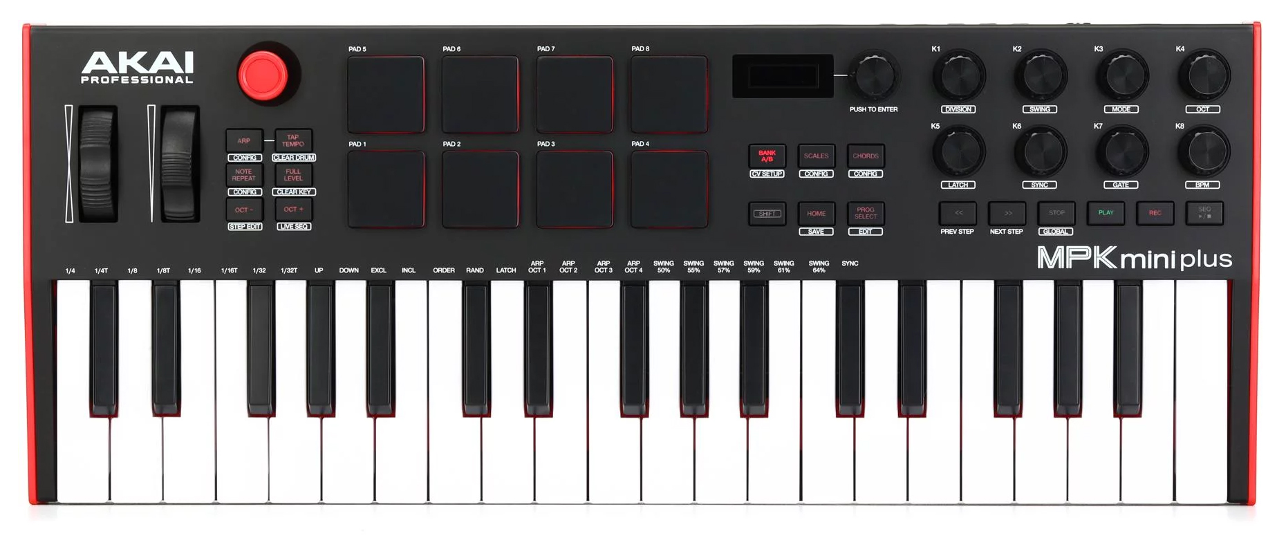 میدی کیبورد کنترلر آکایی مدل MPK Mini Plus 1 میدی کیبورد کنترلر آکایی مدل MPK Mini Plus