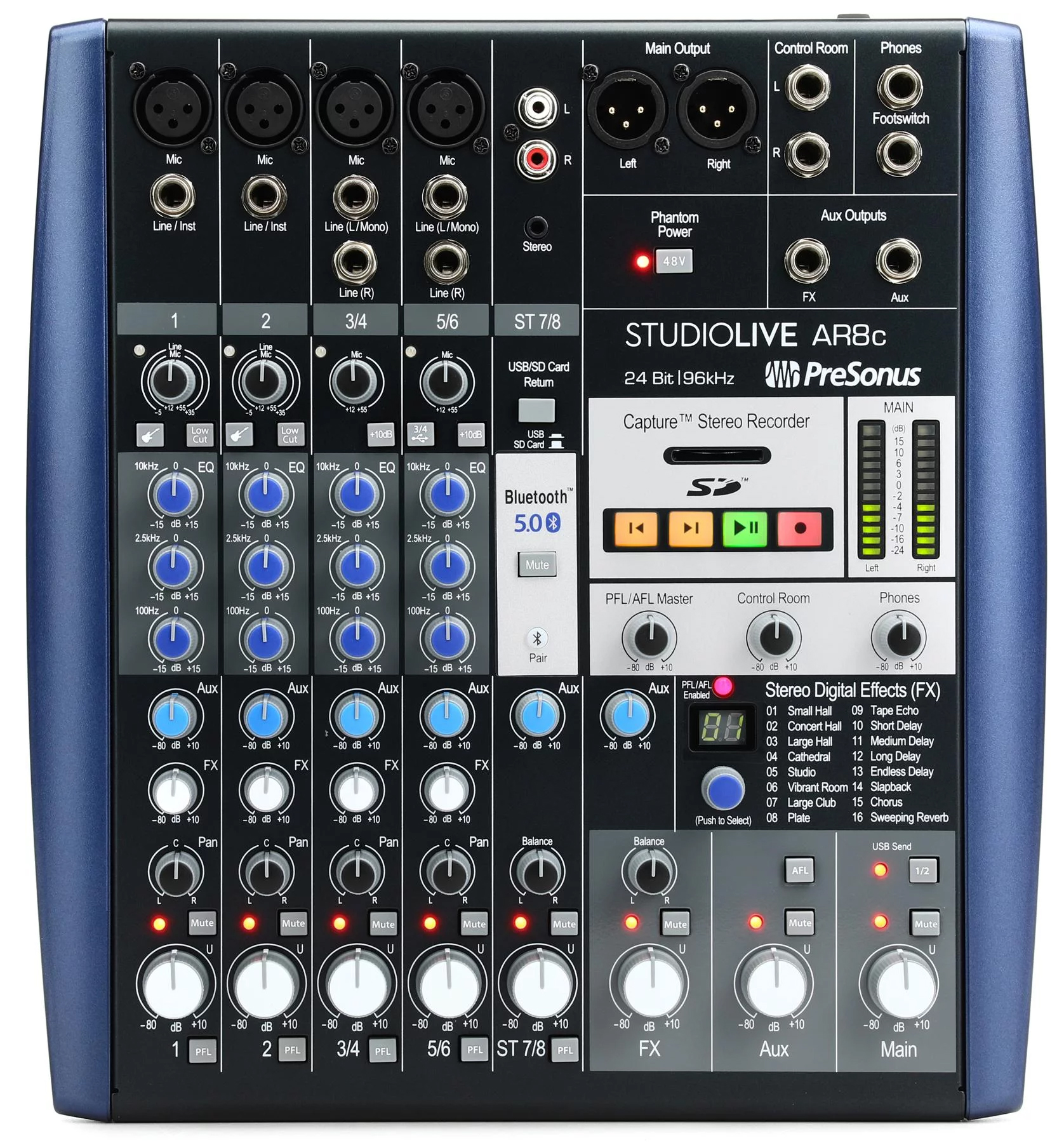 میکسر صدا پریسونوس استودیو لایو ای آر سی StudioLive AR8c