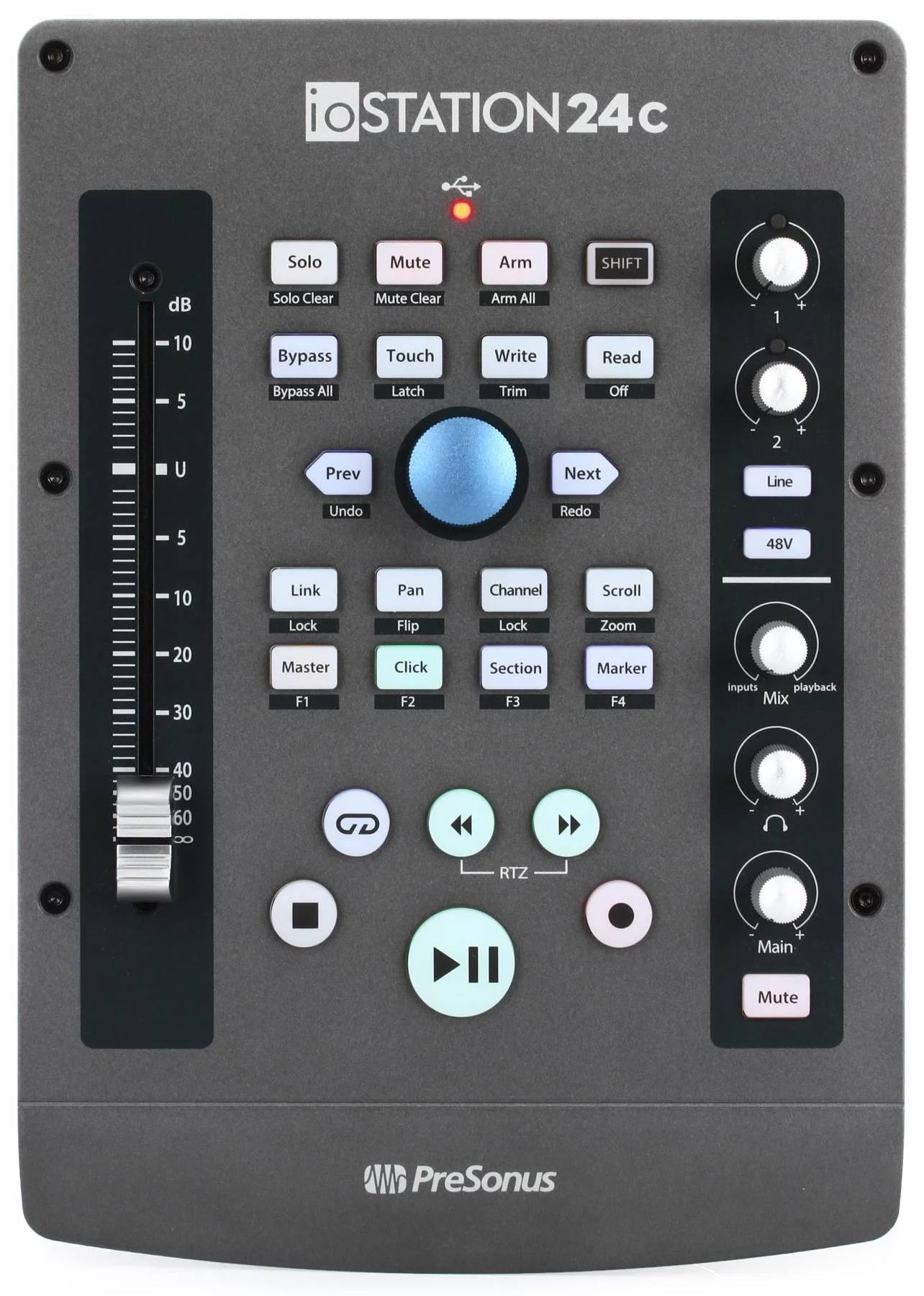 کارت صدا و کنترلر نرم افزار یو اس بی پریسونوس مدل ioStation 24c 1 کارت صدا و کنترلر نرم افزار یو اس بی پریسونوس مدل ioStation 24c