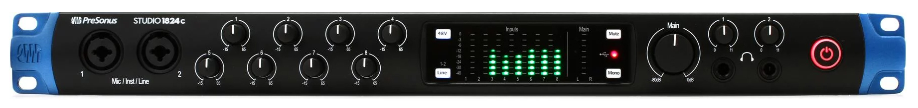 کارت صدا یو اس بی پریسونوس مدل Studio 1824c