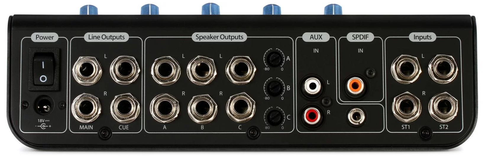 کنترلر اسپیکر مانیتور و هدفون پریسونوس مدل Monitor Station V2 2 کنترلر اسپیکر مانیتور و هدفون پریسونوس مدل Monitor Station V2