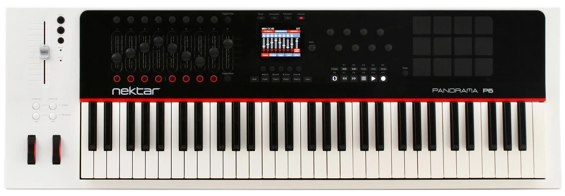 میدی کیبورد کنترلر نکتار مدل Panorama P6