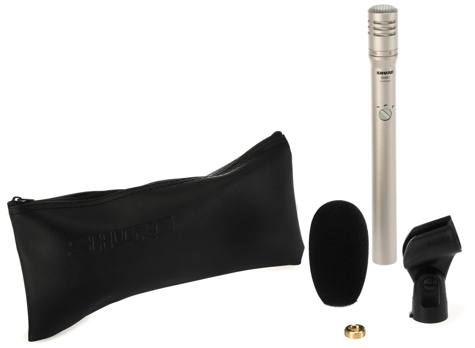 میکروفون قلمی کندانسور کاردیوئید شور اس ام SM81