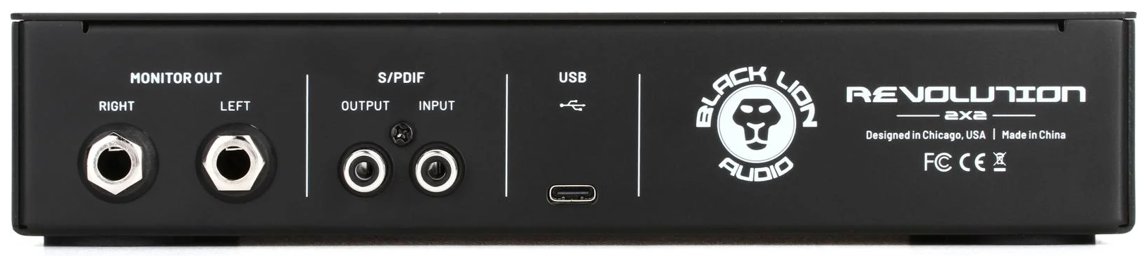 کارت صدا یو اس بی بلک لیون آدیو مدل Revolution 2×2