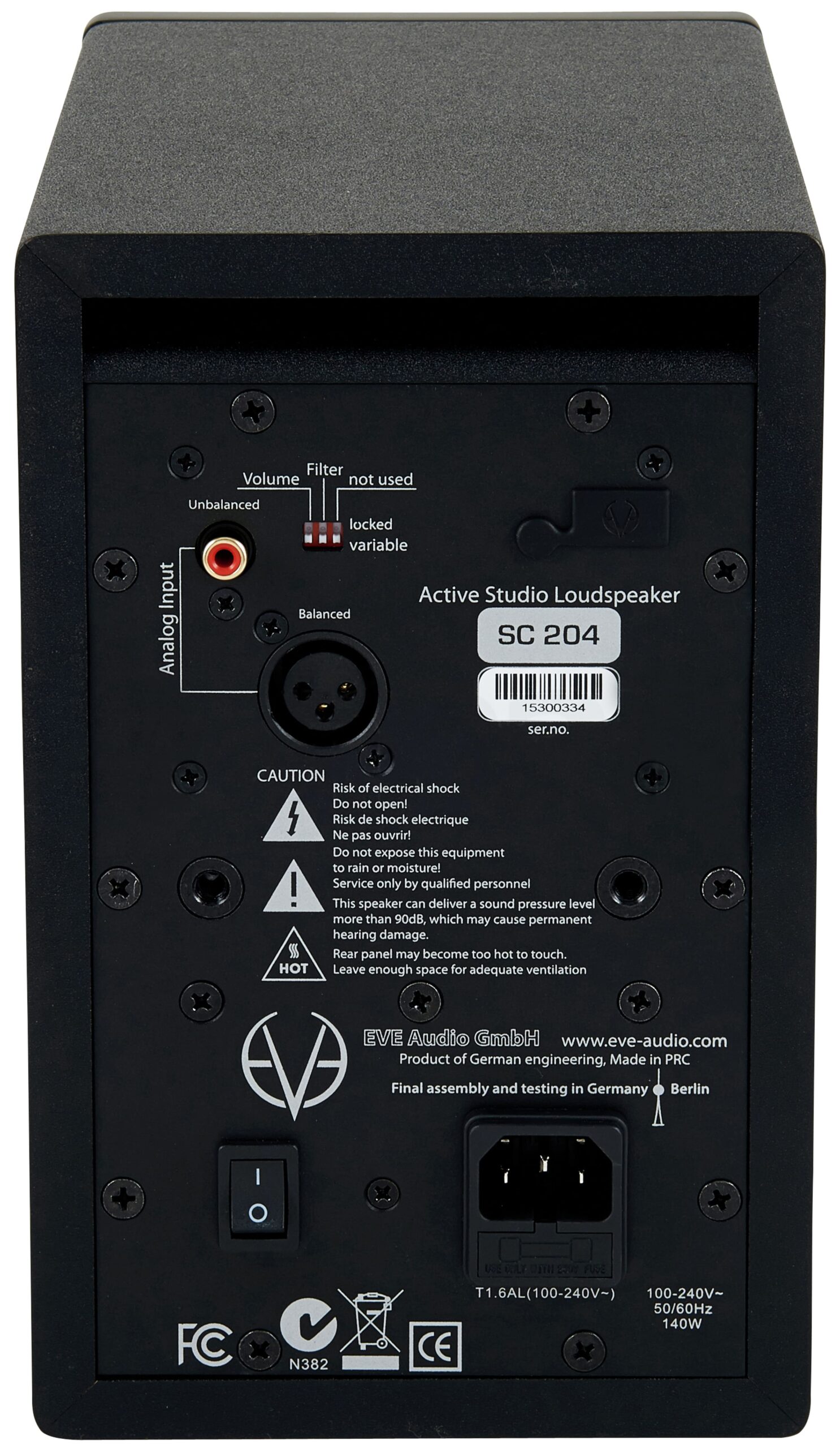 اسپیکر مانیتورینگ 4 اینچ استودیو ایو آدیو اس سی SC204 2 اسپیکر مانیتورینگ 4 اینچ استودیو ایو آدیو اس سی SC204