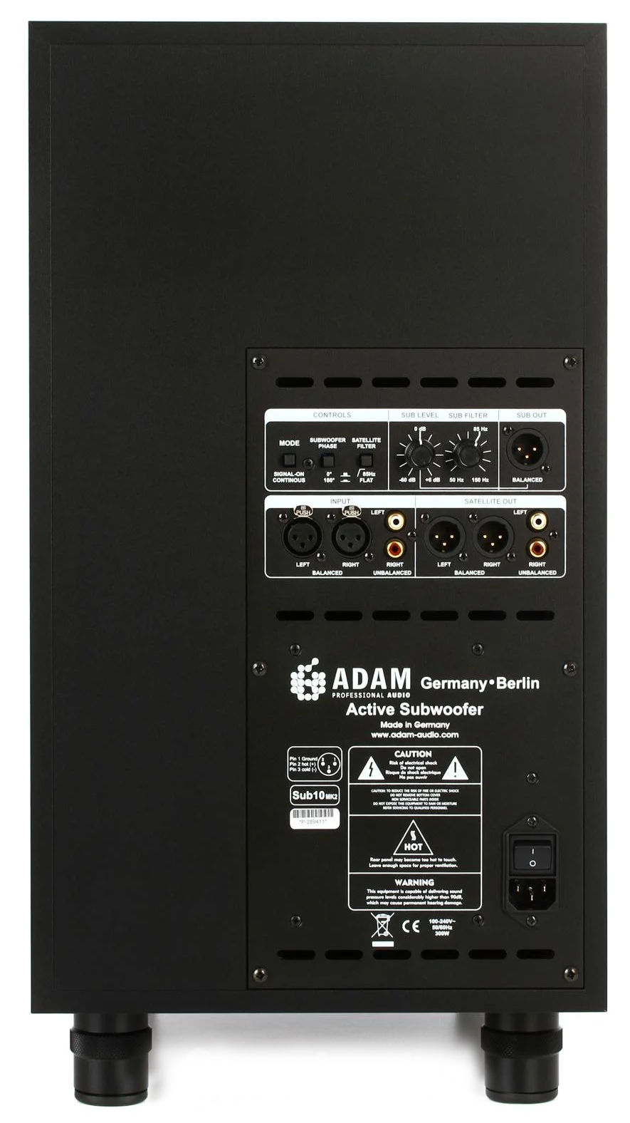 اسپیکر مانیتورینگ ساب ووفر آدام آدیو مدل SUB10 MK2 2 اسپیکر مانیتورینگ ساب ووفر آدام آدیو مدل SUB10 MK2